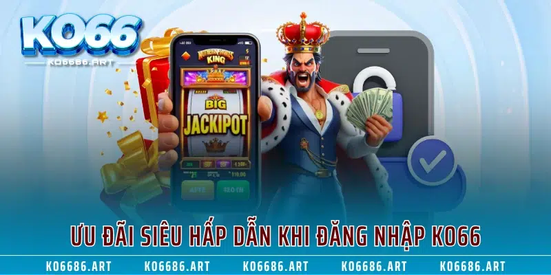 Ưu đãi siêu hấp dẫn khi đăng nhập KO66